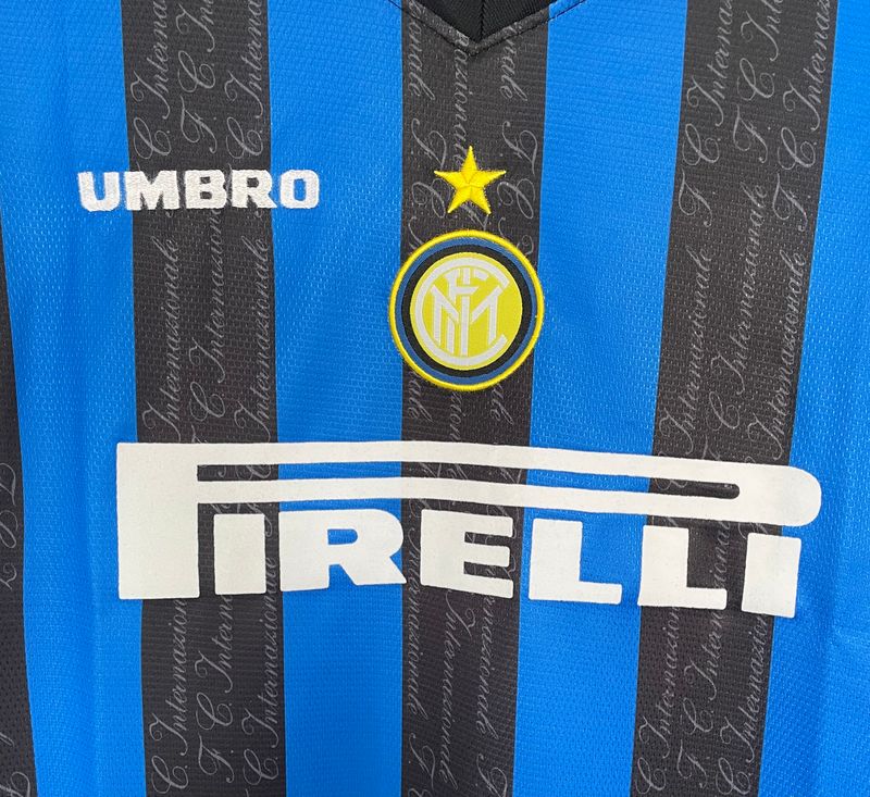 Retro Inter Milano 1997-1998 home Long Sleeve