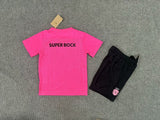 Kids Sporting Lisbon training jersey pink