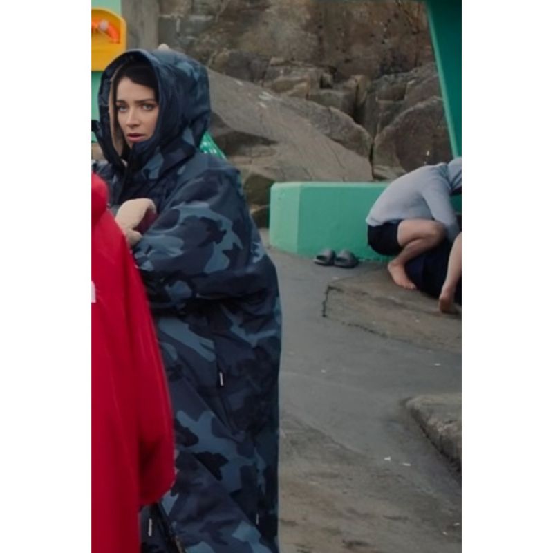 Bad Sisters S02 Eve Hewson Camo Print Jacket