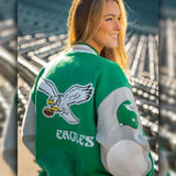 Kylie 90s Eagles Letterman Jacket