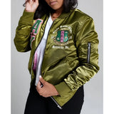 AKA Alpha Kappa Satin Jacket