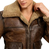 Arnold Schwarzenegger B6 Shearling Jacket Mens