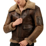 Arnold Schwarzenegger B6 Shearling Jacket Mens