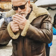 Arnold Schwarzenegger B6 Shearling Jacket Mens