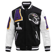 Balti Ravens Black Varsity Jacket