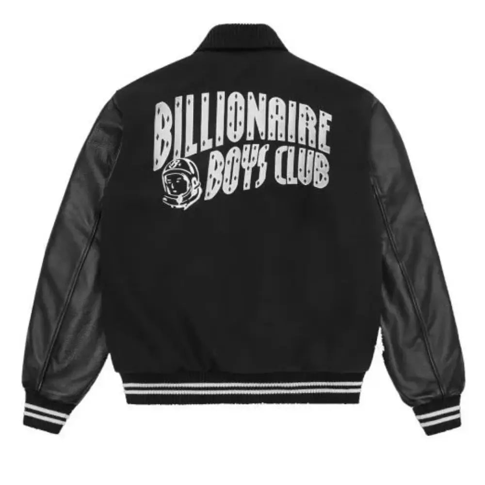 Billionare Boys Club Black Varsity Jacket