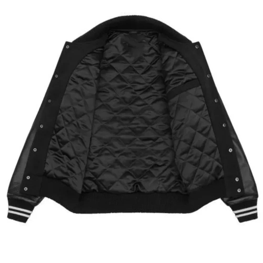 Billionare Boys Club Black Varsity Jacket