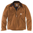 Carhartt Men's Detroit Ringspun Duck Brown Jacket