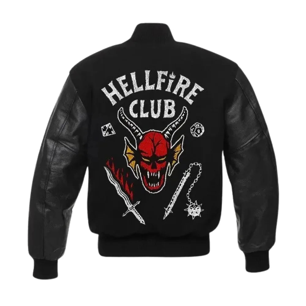 Stranger Things S04 Hellfire Club Varsity Jacket