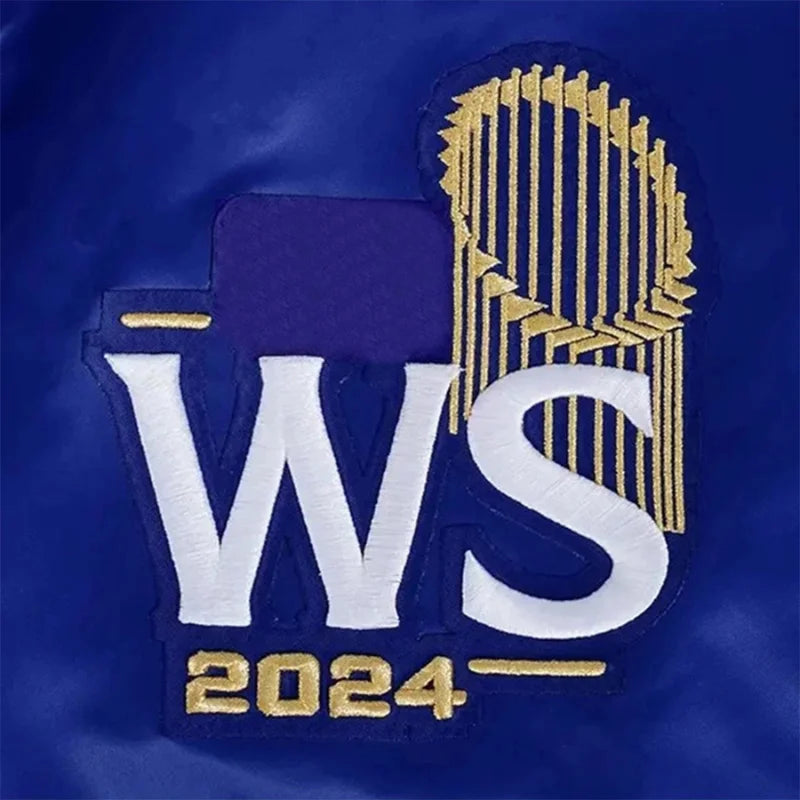 LA Dodgers World Series Blue Champions Jacket