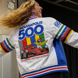 Lexie Hull Indy 500 Multicolor Bomber Jacket