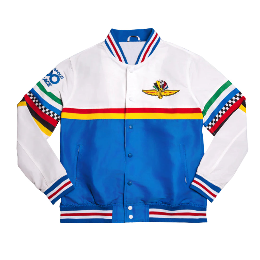 Lexie Hull Indy 500 Multicolor Bomber Jacket