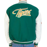 Strange Things Hawkins High School Green Wool-Blend Baseball Jacket