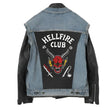 Strange Things Hellfire Club Eddie Munson Denim & Leather Jacket