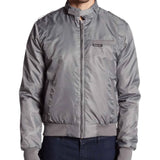 Strange Thing Steve Harrington Grey Satin Bomber Jacket