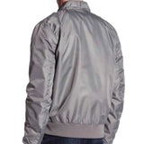 Strange Thing Steve Harrington Grey Satin Bomber Jacket