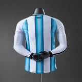 Argentina national 2026 home player Long Sleeve - WCFOOTBALLSUIT