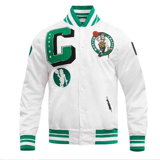 Boston Mashup Classic Satin Jacket