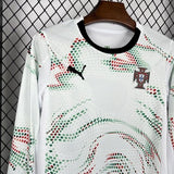 Kids Portugal national 2025-2026 away Long sleeve