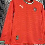 Kids Portugal national 2025-2026 home Long sleeve
