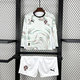 Kids Portugal national 2025-2026 away Long sleeve