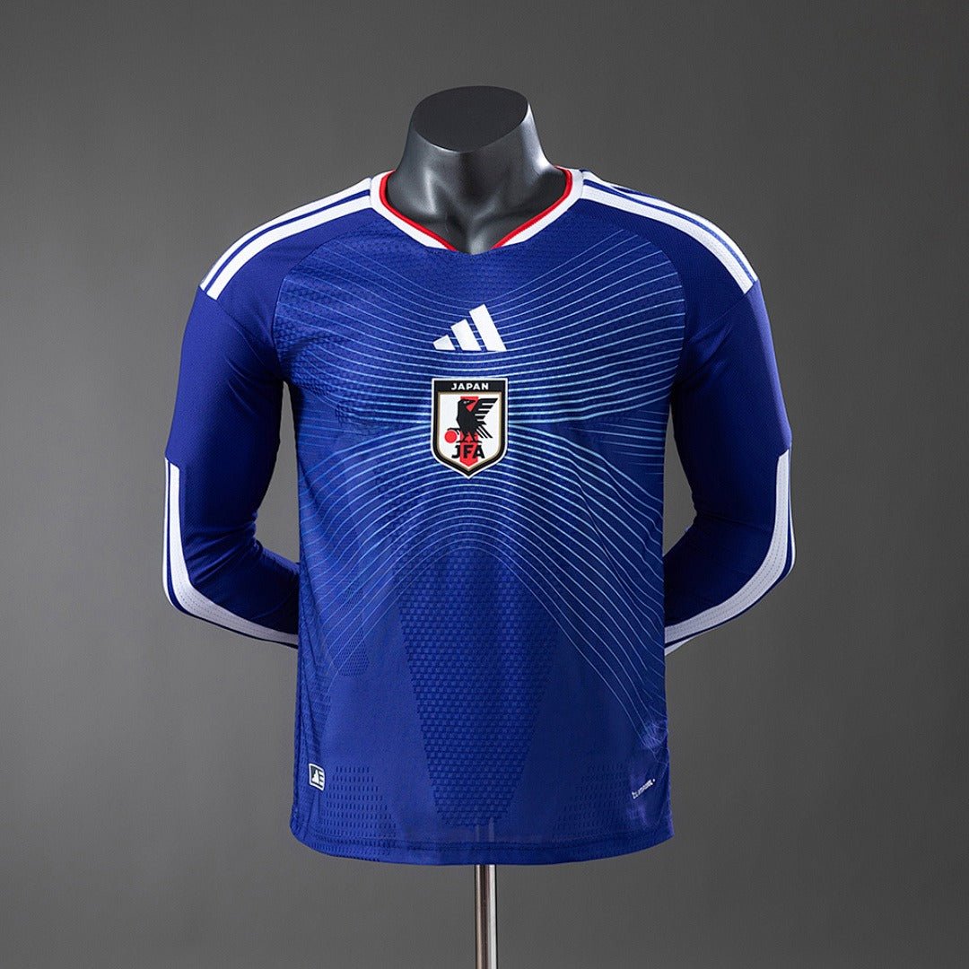 Japan national 2026 home player Long Sleeve - WCFOOTBALLSUIT