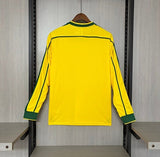 Retro Brazil national 1998 home Long Sleeve